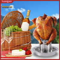 Huangyan| Giá Gà Nướng Để Nướng Bia Gà Dụng Cụ Nấu Ăn Thép Không Gỉ Bia Gà Roaster Giá Để Nướng Và Lò Nướng Truyền Hương Vị Với Đế Thơm Cho Bia Và Gia Vị