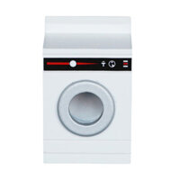 Huangyan| Nhà búp bê nhỏ Phụ kiện giặt ủi Tỉ lệ 1 / 12 Máy giặt thu nhỏ Máy giặt bằng gỗ Mini Nội thất nhà búp bê Giả vờ chơi đồ chơi cho trẻ em Người mua Đông Nam Á'