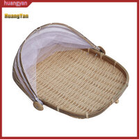 Huangyan| Tre Dệt Thực Phẩm Trái Cây Chống Ruồi Lưới Côn Trùng Lưới Bao Lều Giỏ Chứa Đồ