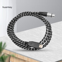 Huarmey Cáp Micro Chắc Chắn Cho Karaoke USB Sang XLR Nữ Micro Cáp Âm Thanh Kéo