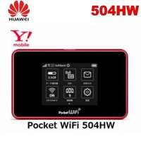 Huawei 504HW Hàng Xuất Thị Trường Nhật Bản | Bộ Phát Wifi Chuẩn 4G Có Băng Tần Wifi 5Ghz