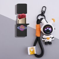 Huawei FreeBuds Lipstick Case Creative Space Astronaut Keychain Pendant HuaWei FreeBuds Lipstick Silicone Soft Shell Case Cartoon Bear Kaws Cute Pikachu Pendant HuaWei FreeBuds Lipstick Cover Shockproof Case Cover