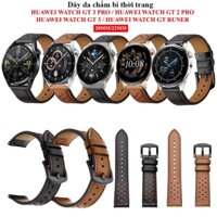 [Huawei GT3] Dây Da chấm bi thời trang Huawei Watch GT 3 PRO/GT 3/GT2 PRO/GT RUNER