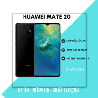 Huawei mate 20 máy đẹp nguyên zin 2 sim ram 6/128g pin 4000