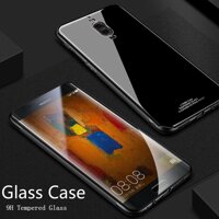 Huawei Mate 9 pro case Full protection Clear Tempered Glass Case for Huawei Mate9 pro glass back cover - intl