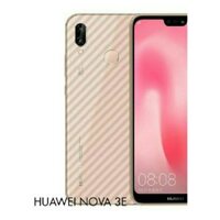 HUAWEI NOVA 3E MIẾNG DÁN LƯNG VÂN CARBON