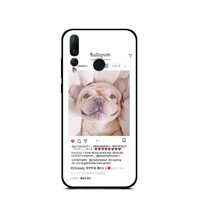 Huawei P10/Plus Cường Lực Hóa Kính Ốp Điện Thoại Huawei Nova4 Bộ Bảo Hộ Cô Gái Xinh Đẹp Dog Cá Tính Xu Hướng 。