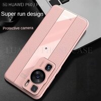 Huawei p60 pro / p60 / p50 pro / p50 / p40 pro / p40 / mẫu da porsche cao cấp vỏ điện thoại sáng tạo p40 pro + ống kính lỗ mịn ốp lưng mềm ốp lưng chống sốc