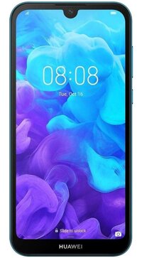 Huawei Y5 2019 AMN-LX3 Dual SIM 32GB+2GB RAM 5.71" Display Factory Unlocked (International Version) (Sapphire Blue)