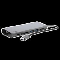 Hub Belkin Multimedia 6-in-1 USB-C - F4U092btSGY - Hàng chính hãng