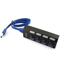 Hub Chia 1 Cổng USB 3.0 Thành 4 Cổng USB 2.0 Có Công Tắc