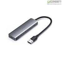 Hub chia 4 cổng USB 3.0 hỗ trợ cấp nguồn USB-C chính hãng Ugreen 50985 cao cấp