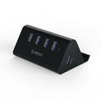 Hub chia 4 cổng USB 3.0 kèm đế đỡ điện thoại Orico SHC-U3 - Hàng nhập khẩu