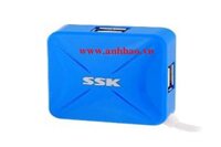 Hub chia cổng USB 4 cổng chính hãng SSK- SHU027