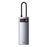 HUB chuyển đổi Baseus Metal Gleam Type-C 5 trong 1 - Chính Hãng