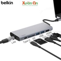 Hub chuyển đổi Belkin USB-C 6 in 1 MultiPort Adapter