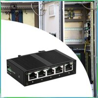 Hub Ethernet 10 / 100Mbps với dung lượng chuyển mạch 1Gbps để sử dụng trong công nghiệp