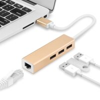 Hub Kết Nối Mạng LAN Batianda Từ USB Sang 3 Cổng USB 3.0 Và Cổng RJ45 Tiêu Chuẩn