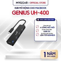 Hub Mở Rộng Cổng USB Cho Macbook -  Genius UH-400/ 4-port USB 3.0