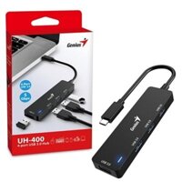 Hub Mở Rộng Cổng USB Cho Macbook - Genius UH-400/ 4-port USB 3.0 - Chính hãng