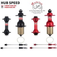 Hub NOVATEC A171SB/F172SB 20/24 lỗ - Cối HG 11 Speed, Đùm Novatec 20/24 lỗ cối nổ lớn