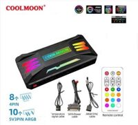 Hub + Remote Collmoon DM1/PA1 ARGB (Màu đen/Màu trắng)