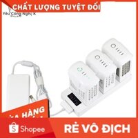 Hub sạc 3 pin cho phantom4/adv/pro (có màn hiển thị LCD)