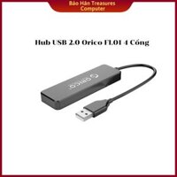 Hub USB 2.0 Orico FL01 4 Cổng - Hàng Chính Hãng - Đen