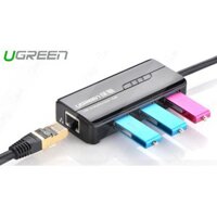 Hub USB 3.0 3 cổng + Lan 10/100/1000 UGREEN 20265