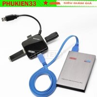HUB USB 3.0 4 cổng Unitek Y-3044 (Đen)