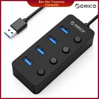 Hub USB 3.0 Orico 4 Cổng W9PH4 - Hàng Chính Hãng