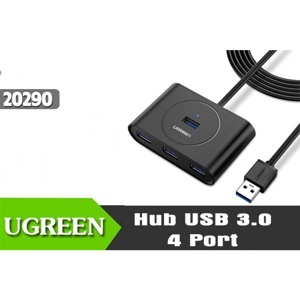 Hub USB 3.0 ra 4 cổng Ugreen 20290 - 30cm