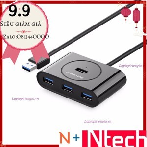 Hub USB 3.0 ra 4 cổng Ugreen 20290 - 30cm