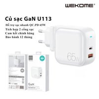 HUB USB 3.0 U136 Hàng Nhập Khẩu WEKOME cho laptop - Cổng chuyển đổi HUB USB Type-C-USB2.0HDMIUSB3.0SDTFPD - Củ sạc 65W 113