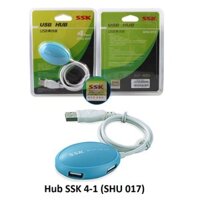 HUb usb bộ chia cổng usb 2.0 từ 1 ra 4 SSK SHU017 giá rẻ