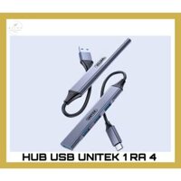 Hub Usb chia cổng USB 3.0 và 2.0 UNITEK H204A/H204B mini - Chính hãng - Bảo hành 18 tháng