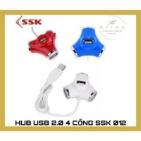 Hub Usb SSK 4 Cổng Usb SHE 012- Chính Hãng 100%, Hỗ Trợ Ổ Đĩa Cứng Di Động