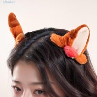 Hubert 1 Cặp Kẹp Tóc Zootropolis, Kẹp Tóc Sang Trọng Benjamin Zoo-topia, Vuốt Lông Ribbit Dễ ThươngHauser Judy & Nick Ears Kẹp Tóc Trẻ Em