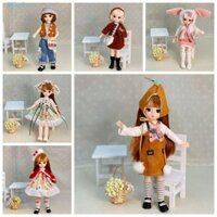 Hubert Công Chúa Dress Up Búp Bê Bjd, Bóng Khớp Cao Gót 30cm Bjd Búp Bê Có Quần Áo, Đồ Chơi Nhà Chơi Anime Thanh Lịch Với Tóc Giả Trang Điểm Công Chúa Bóng Trang Điểm Khớp Búp Bê Trẻ Sơ Sinh