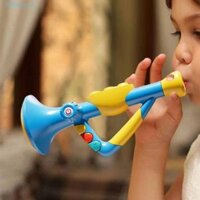 Hubert Trumpet Đồ chơi âm nhạc, Đồ chơi âm nhạc giáo dục mô phỏng Montessori, Đồ chơi Clarinet Giáo dục sớm Nhạc cụ âm nhạc bằng nhựa Đồ chơi sừng cho bé Phát triển thông minh