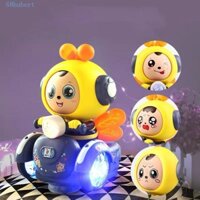 Hubert Xe Đồ Chơi Âm Nhạc Điện, Đầu Ngón Tay Tương Tác Học Sớm Ong Thay Đổi Mặt Búp Bê, Đồ Chơi Cảm Giác Hoạt Hình Thủ Công Thay Đổi Âm Thanh Và Ánh Sáng Mặt Ong Hoạt Hình Xe Bé Trai Trẻ Em