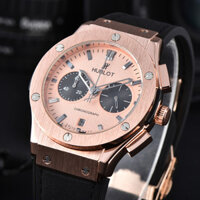 Hubl0t Chronograph Đồng hồ đeo tay thạch anh Đồng hồ thời trang dành cho nam doanh nhân Đồng hồ nam thể thao Bigbang Đồng hồ nam