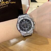 [Hublot đôi - nam nữ] Đồng hồ thời trang Hublot - cặp đôi nam nữ hàng đẹp full dominian kép bảo hành