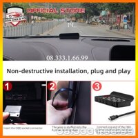 HUD M1 Hiển Thị tốc độ Màn Hình Kính Lái Ô Tô  GPS kết nối qua cổng USb tiện lợi