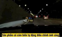 HUD M21 Hiển thị độ kính lái, tốc độ vòng tua máy, nhiệt nước, cảnh báo , ...Việt Bắc Car Store