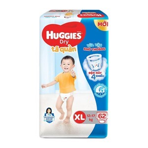 Tã quần Huggies size XL34 miếng (trẻ từ 12 - 17kg)