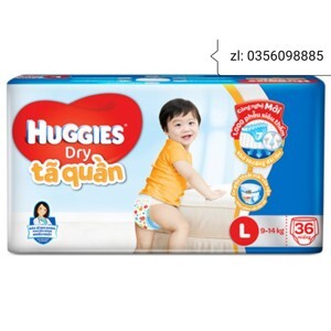 Tã quần Huggies size XL34 miếng (trẻ từ 12 - 17kg)