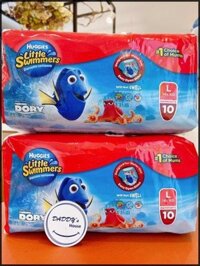 Huggies tã bơi size L 10 pants (14kg +)