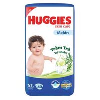 Huggies Tã dán XL-60 Skin care mẫu mới