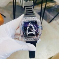 Hugi Đồng Hồ Nam Dáng Thùng Đính Đá H1868 Thiết Kế Tàu Con Thoi Thời Trang Cá Tính Sang Trọng. Watch Đeo Tay Caro